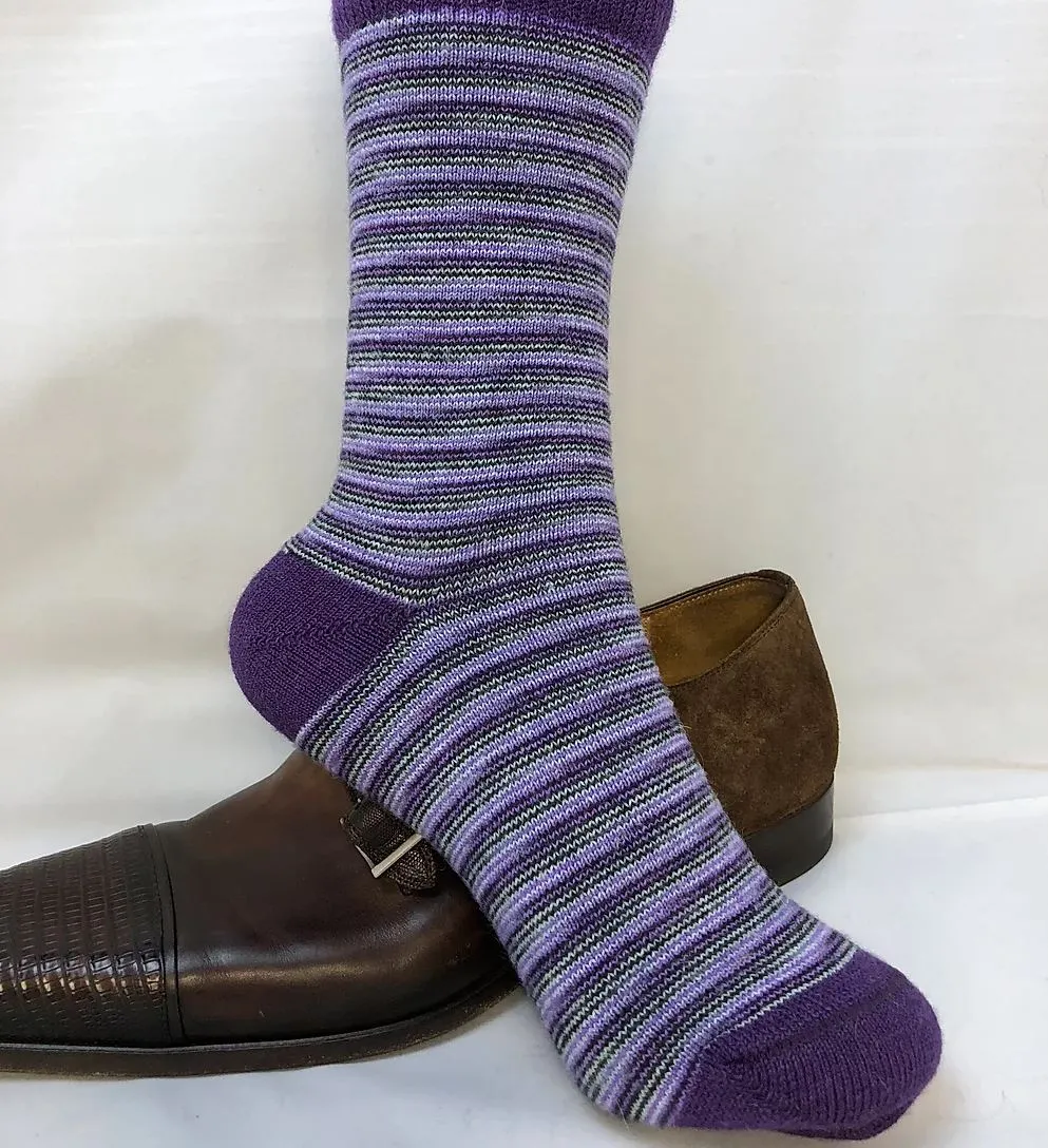 Alpaca Socks - Dress Mid-Calf Multi-Colored