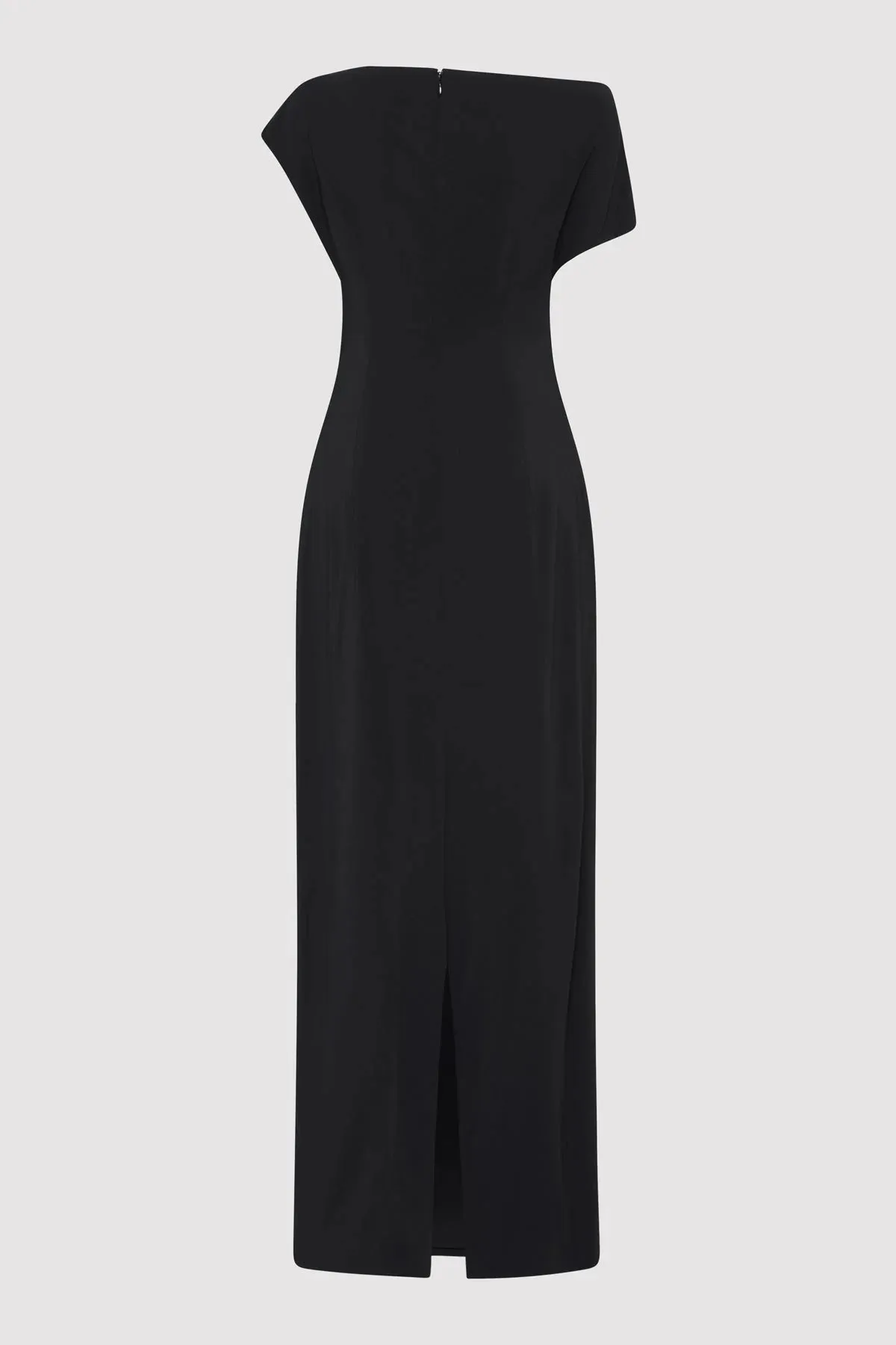 Asymmetric Off Shoulder Dress in Black