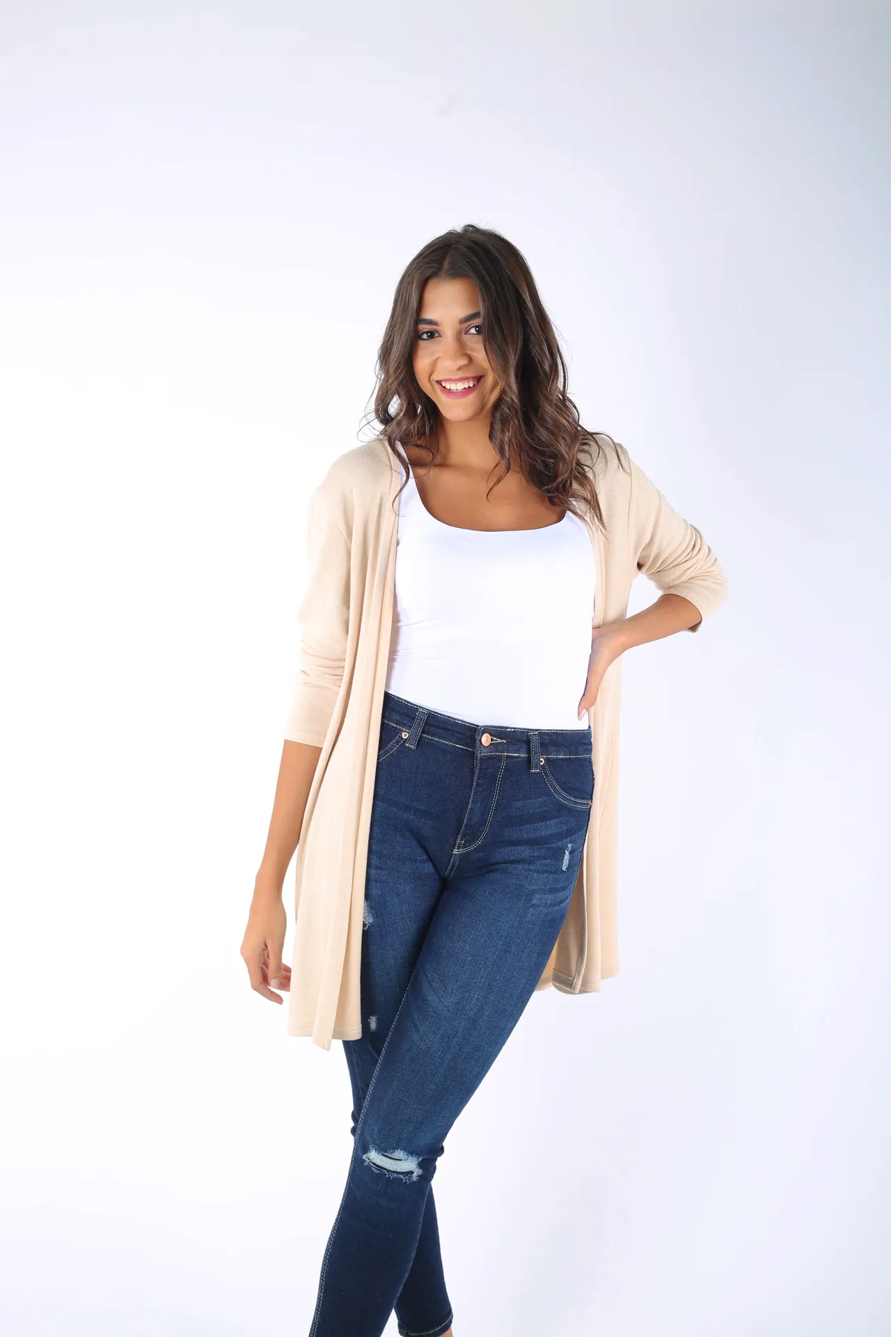 Basic Knitted Jacket- 140030