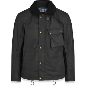 Belstaff Convoy Waxed Cotton Jacket Black