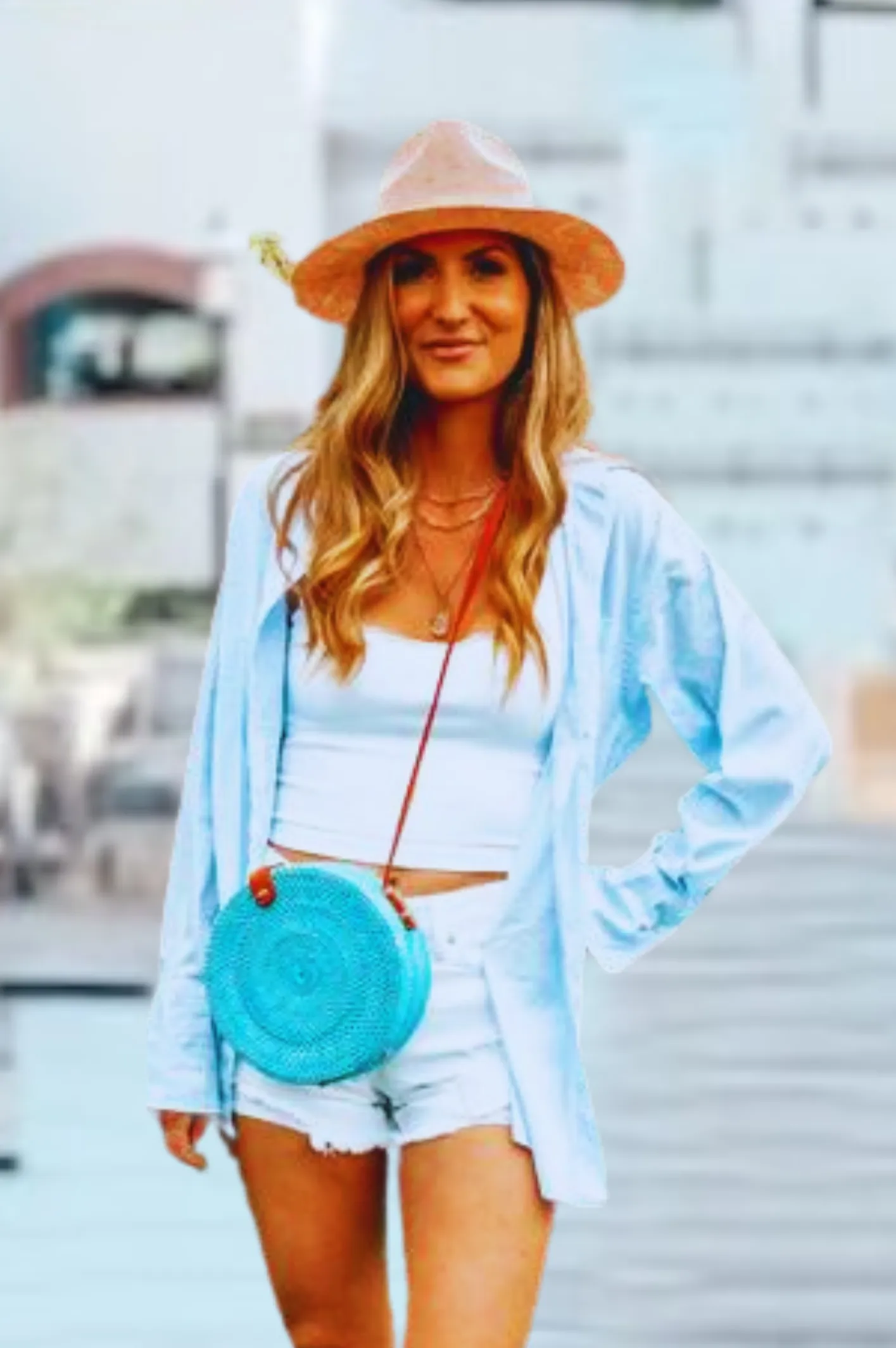 Blue Sky Chic Top