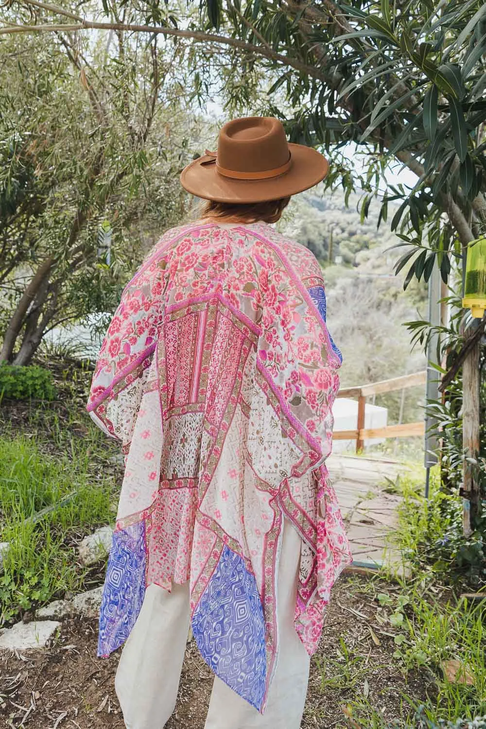 Bohemian Burnout Velvet Kimono