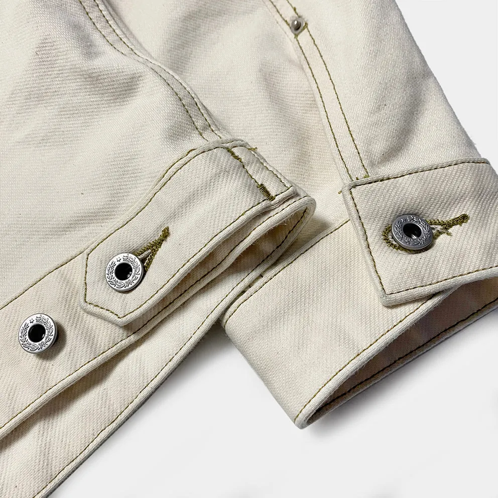 BZEN M.3139RR WAYLON-KTN REGULAR FIT NATURAL STRETCH CALVARY TWILL KNIT JACKET-380GSM-E0 NATURAL