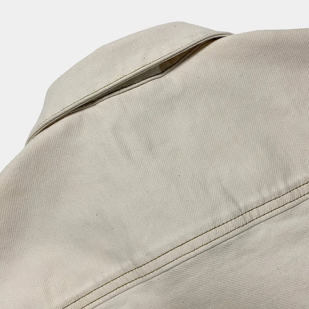 BZEN M.3139RR WAYLON-KTN REGULAR FIT NATURAL STRETCH CALVARY TWILL KNIT JACKET-380GSM-E0 NATURAL