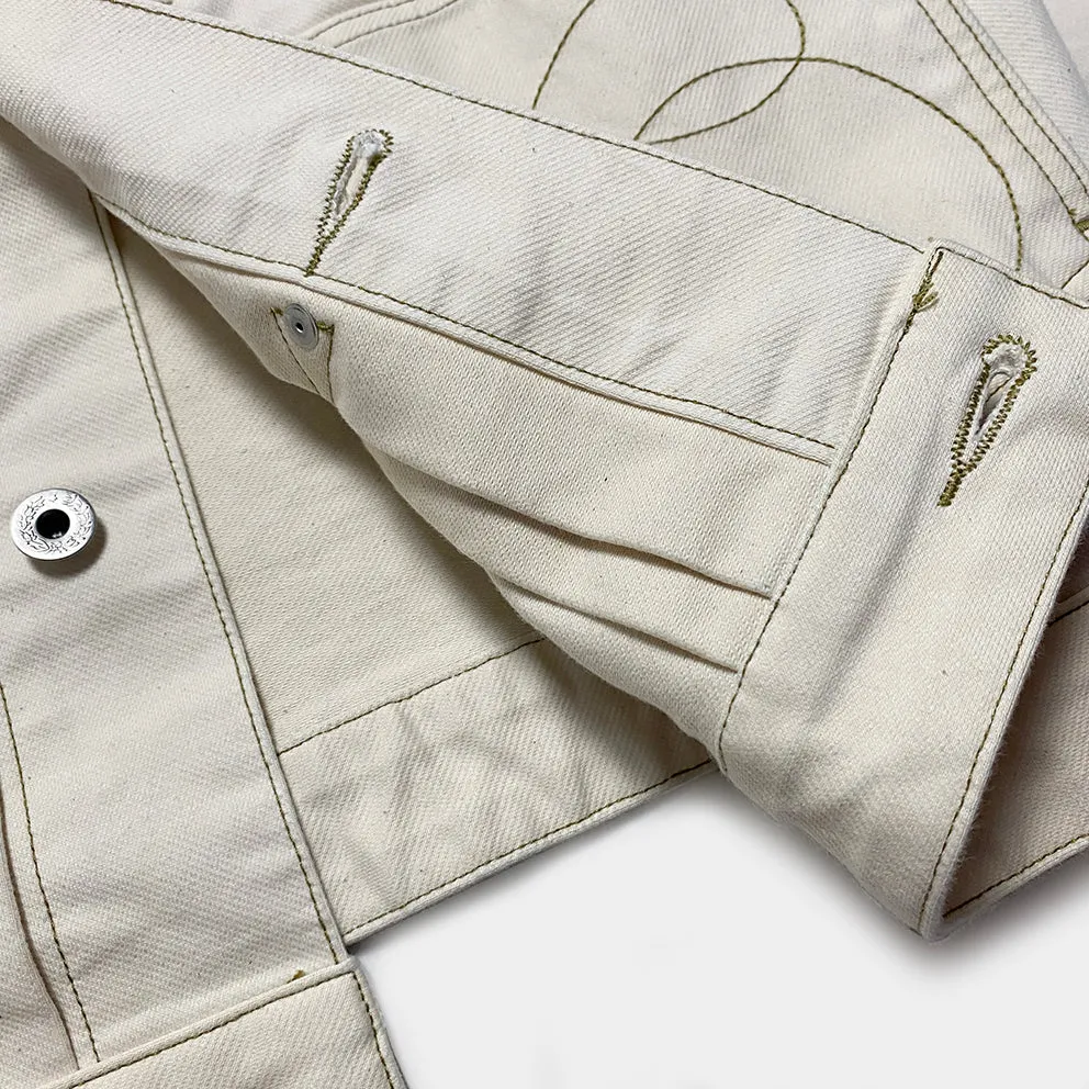 BZEN M.3139RR WAYLON-KTN REGULAR FIT NATURAL STRETCH CALVARY TWILL KNIT JACKET-380GSM-E0 NATURAL