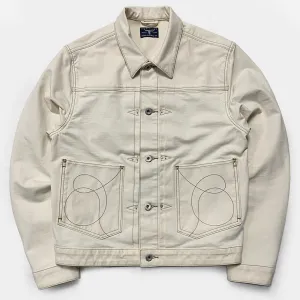 BZEN M.3139RR WAYLON-KTN REGULAR FIT NATURAL STRETCH CALVARY TWILL KNIT JACKET-380GSM-E0 NATURAL