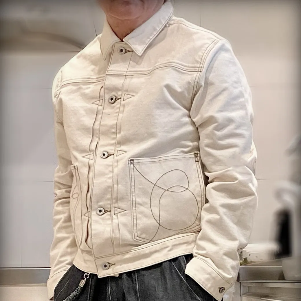 BZEN M.3139RR WAYLON-KTN REGULAR FIT NATURAL STRETCH CALVARY TWILL KNIT JACKET-380GSM-E0 NATURAL