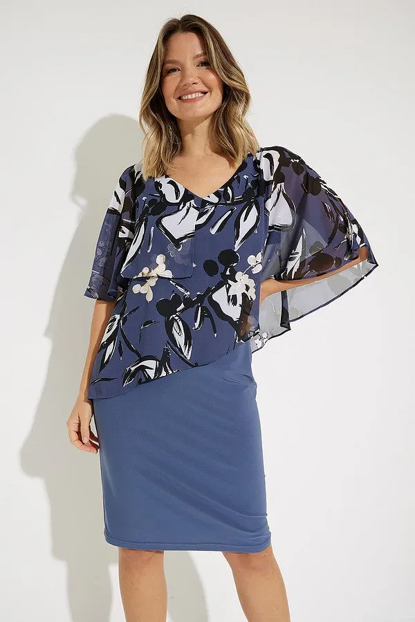 CHIFFON OVERLAY DRESS