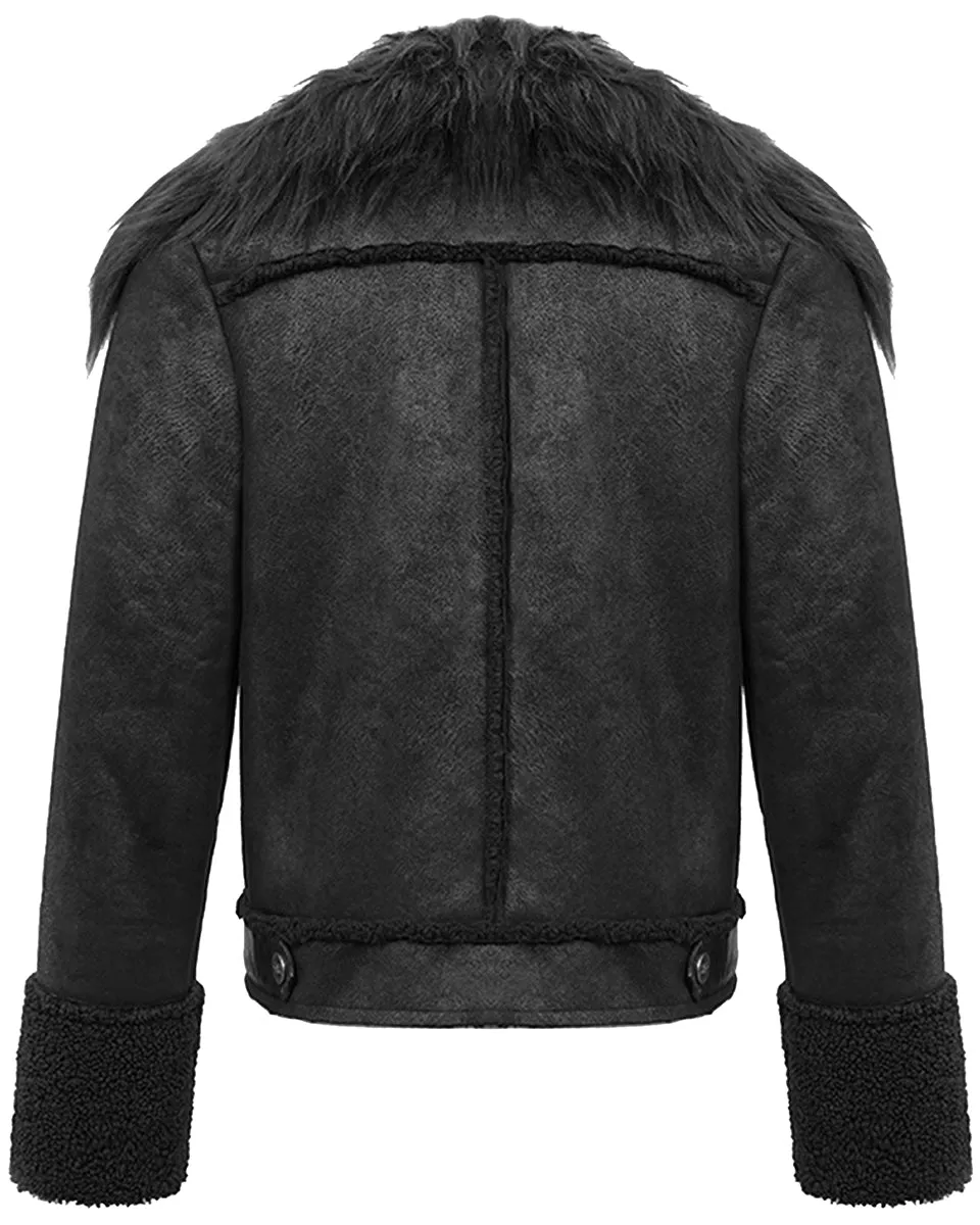 Devil Fashion Stormgrave Mens Dieselpunk Biker Jacket