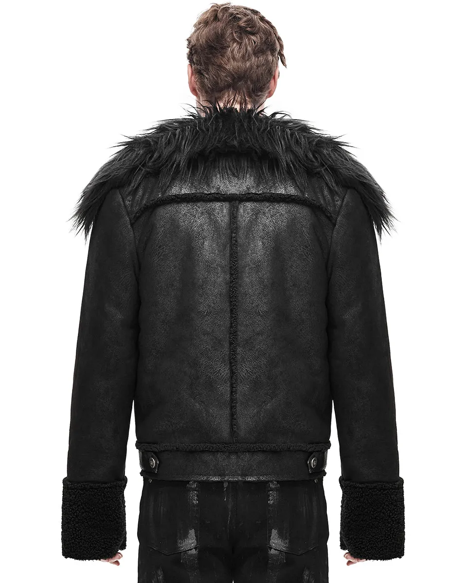 Devil Fashion Stormgrave Mens Dieselpunk Biker Jacket