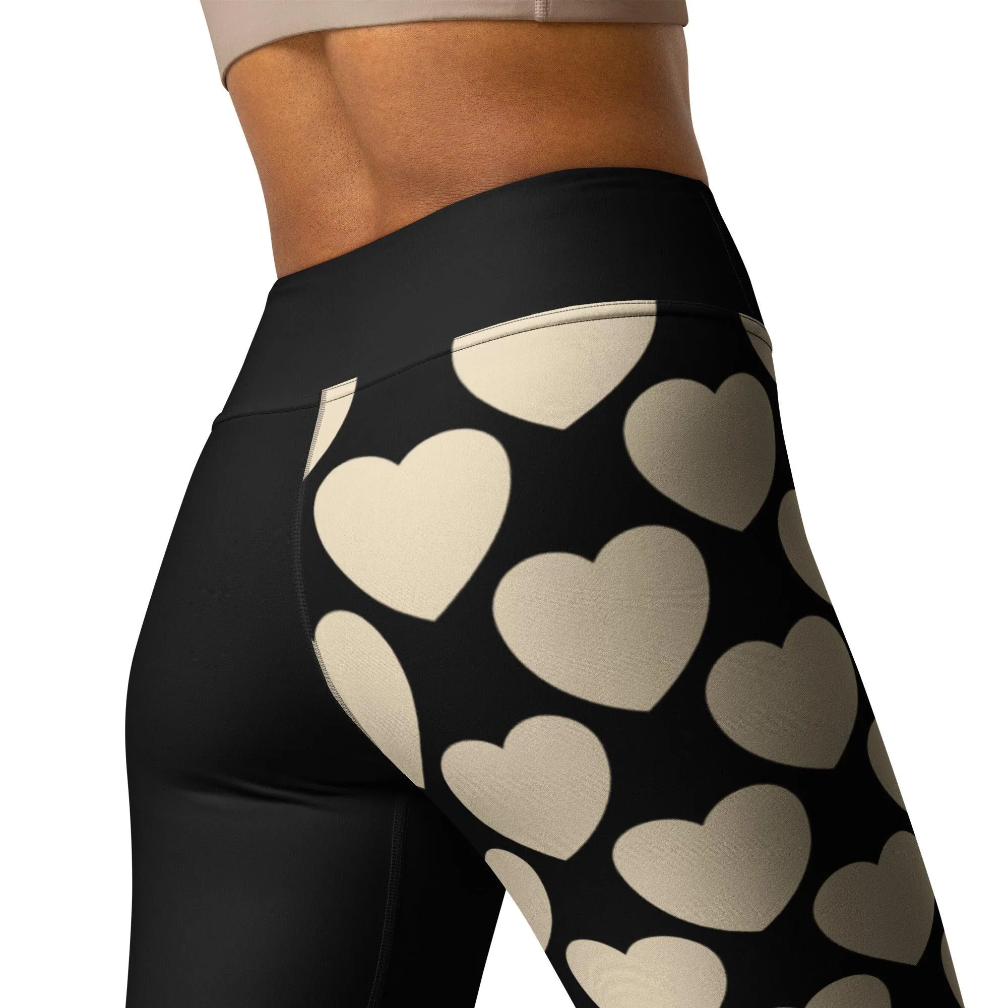 ELLIE LOVE black - Yoga Leggings