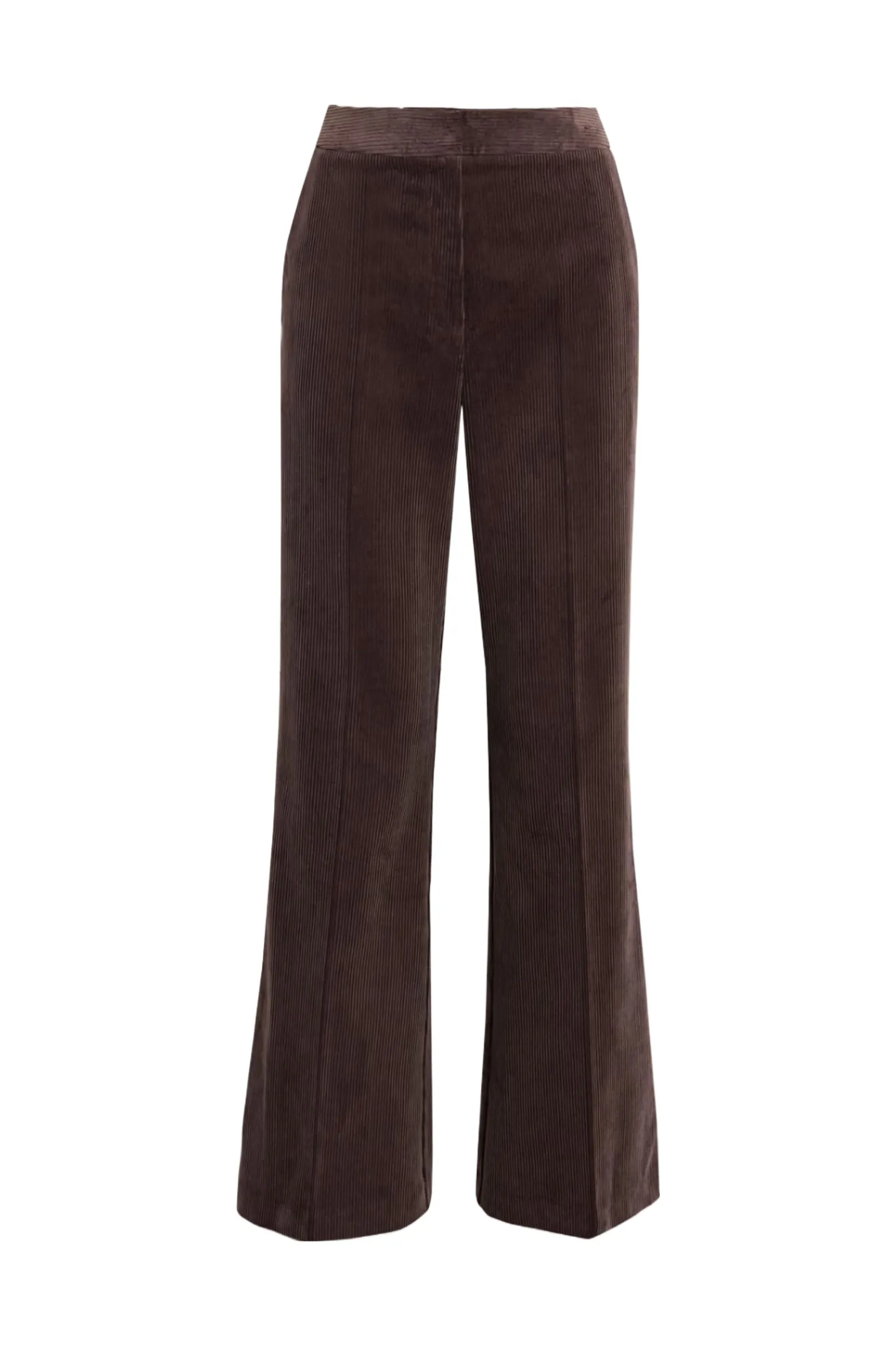 Felicity Cotton-Corduroy Flared Pants
