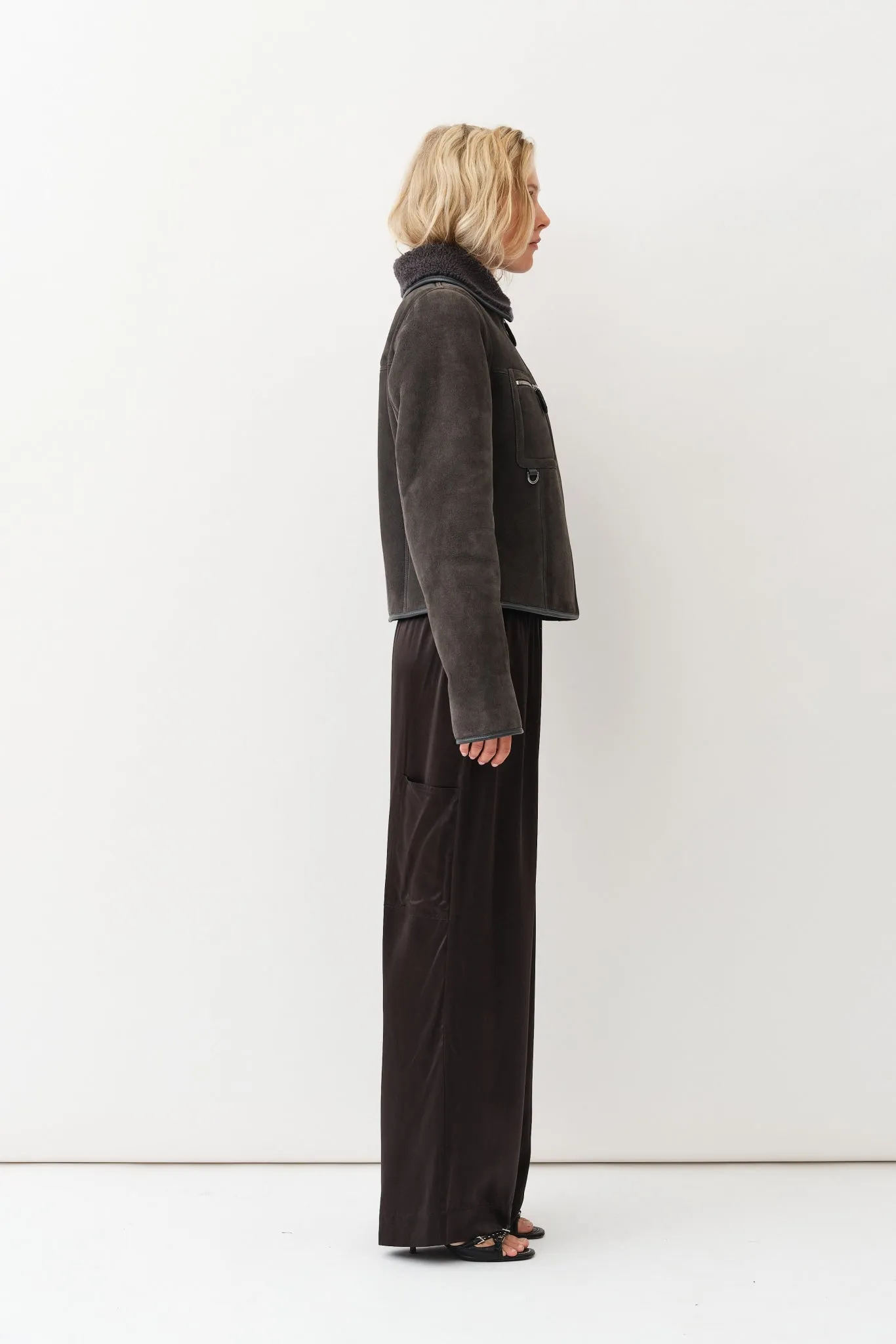 Felix Jacket — Grey Almond