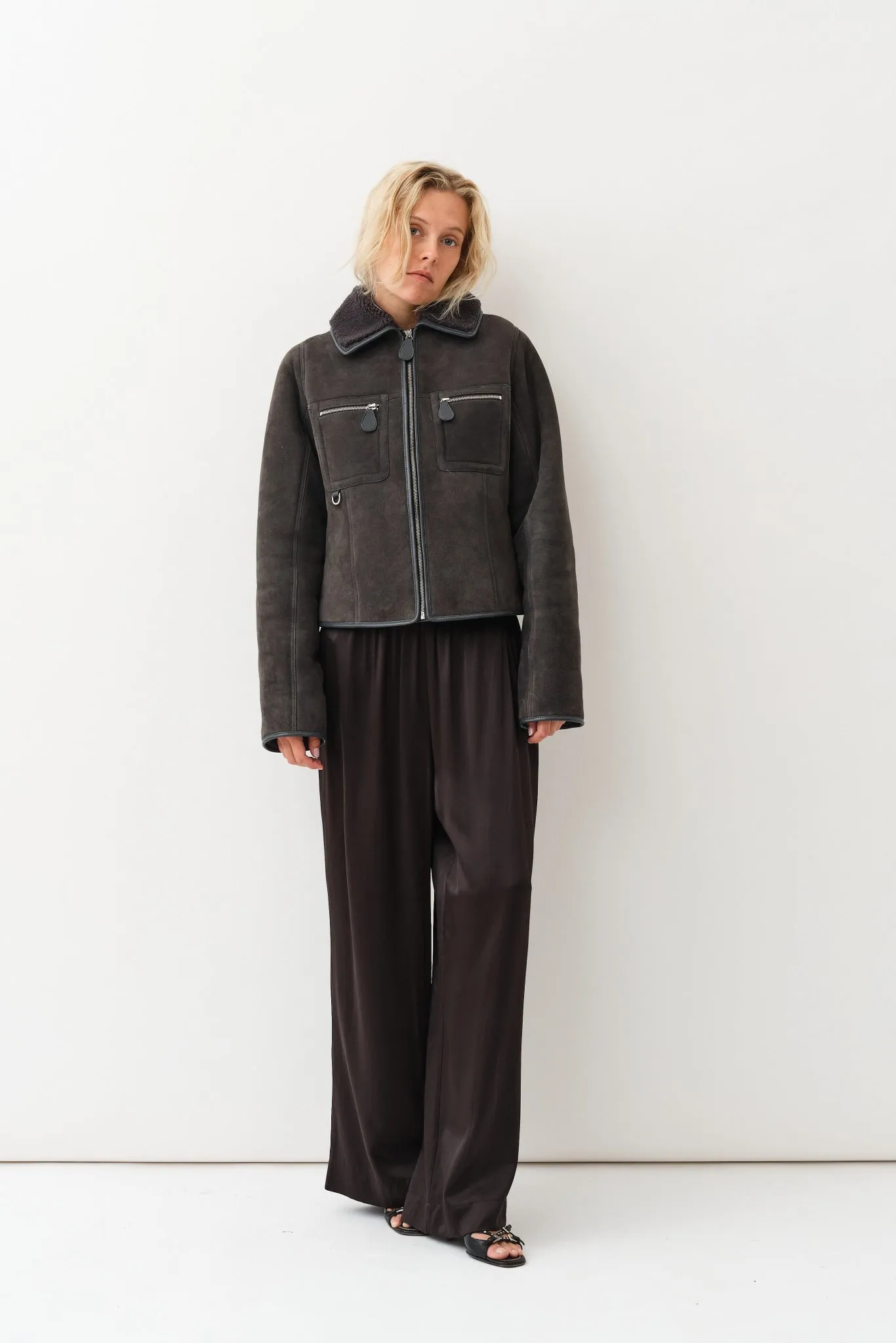 Felix Jacket — Grey Almond