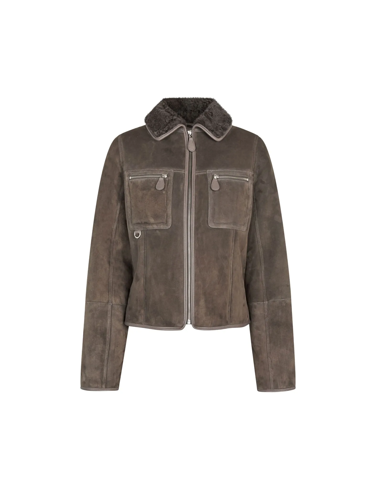 Felix Jacket — Grey Almond