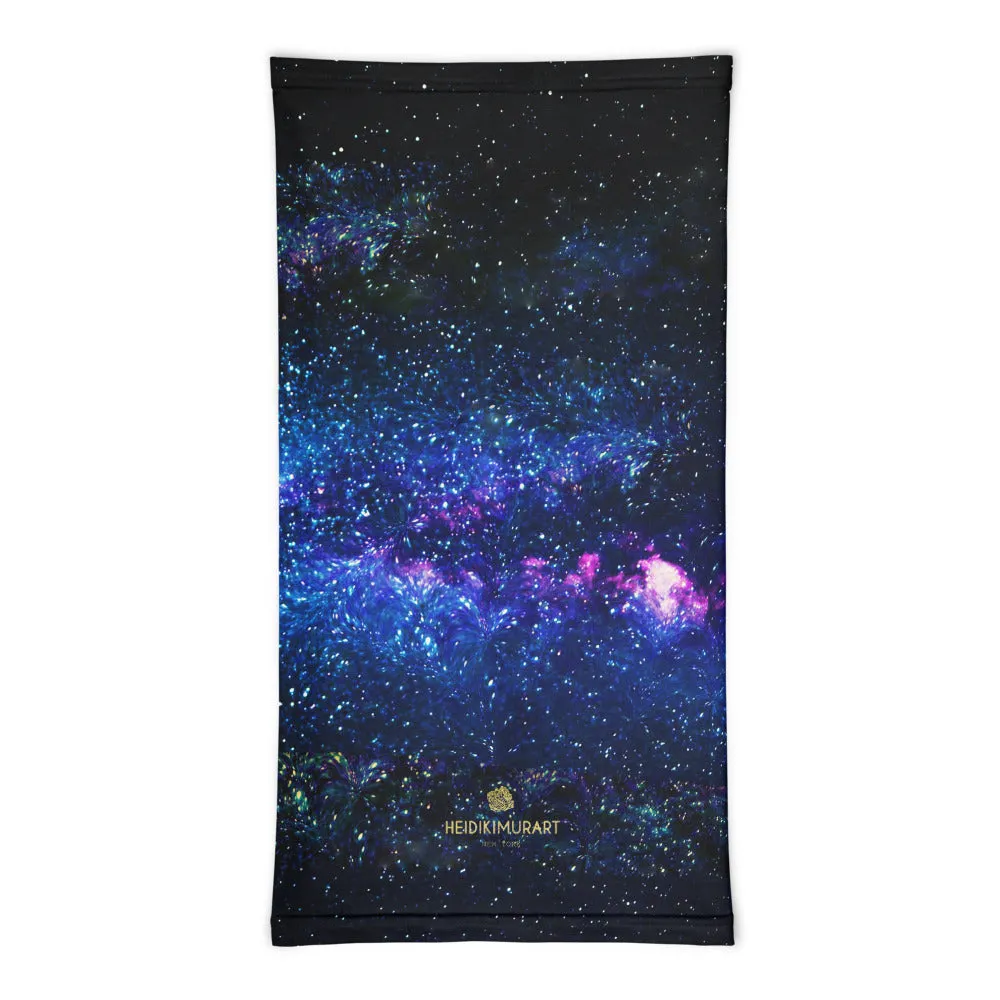 Galaxy Space Face Mask, Face Cover Shield, Reusable Washable Bandana-Made in USA/EU