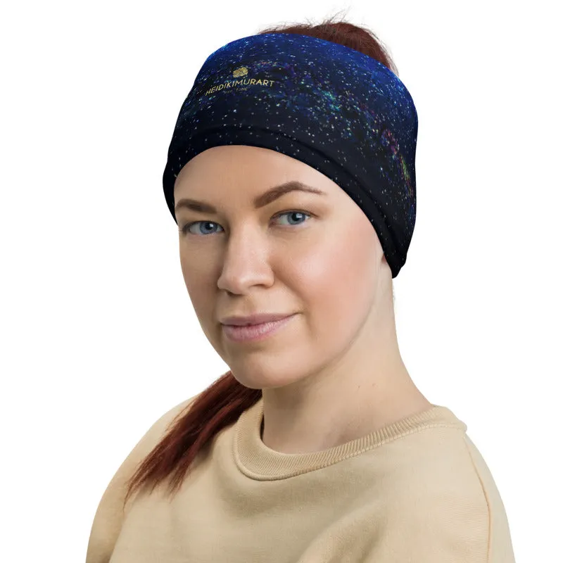 Galaxy Space Face Mask, Face Cover Shield, Reusable Washable Bandana-Made in USA/EU