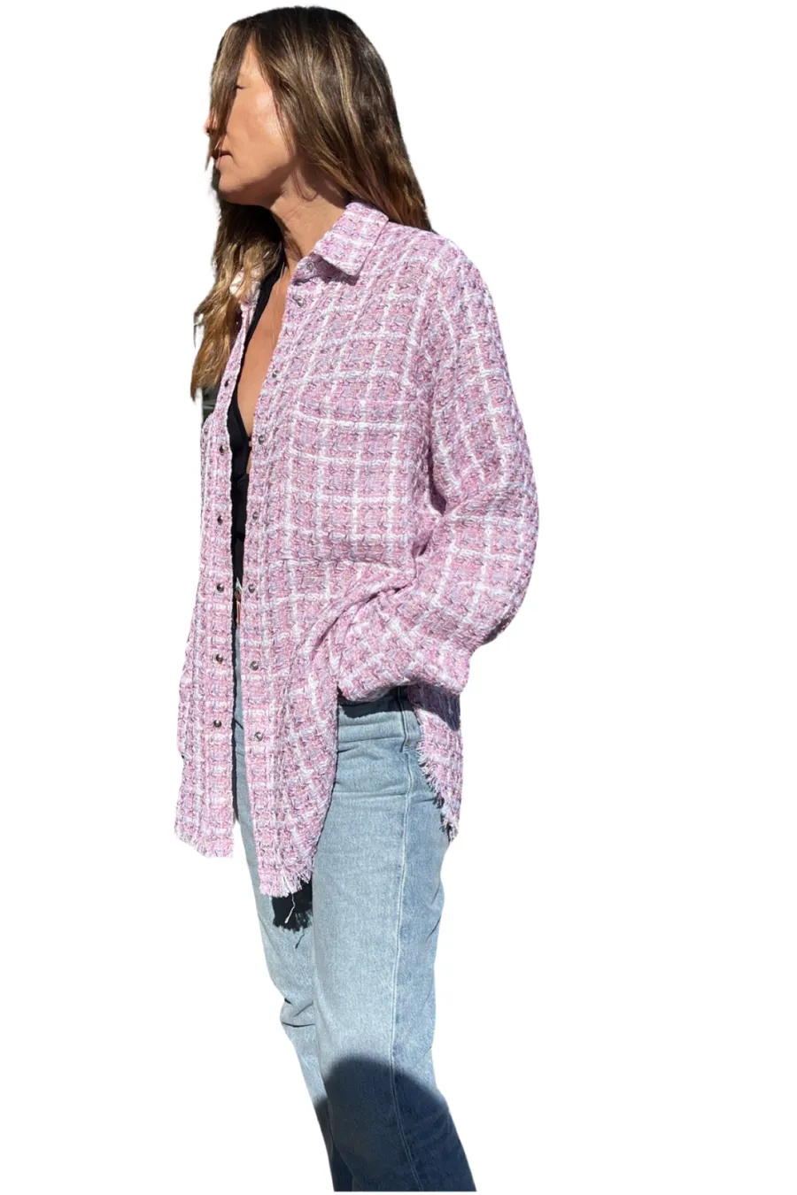 Georgia Overshirt Purple