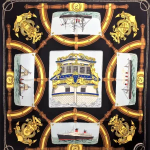 Hermes Silk Scarf France Vintage - RARE 1962