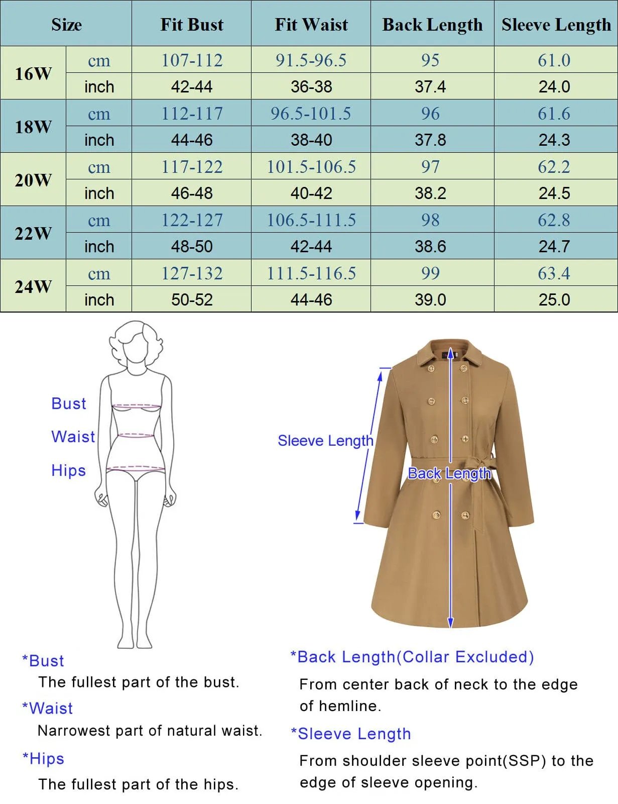 HN Double Breasted Overcoat with Belt Lapel Collar Peacoat