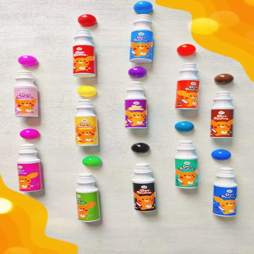 Jar Melo Dot Painting - 6 & 12 Colors