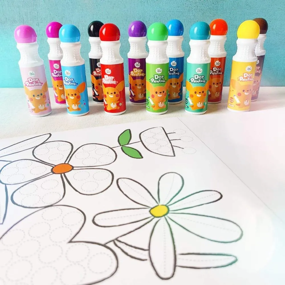 Jar Melo Dot Painting - 6 & 12 Colors