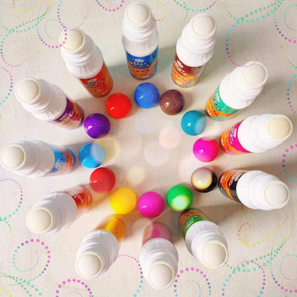 Jar Melo Dot Painting - 6 & 12 Colors