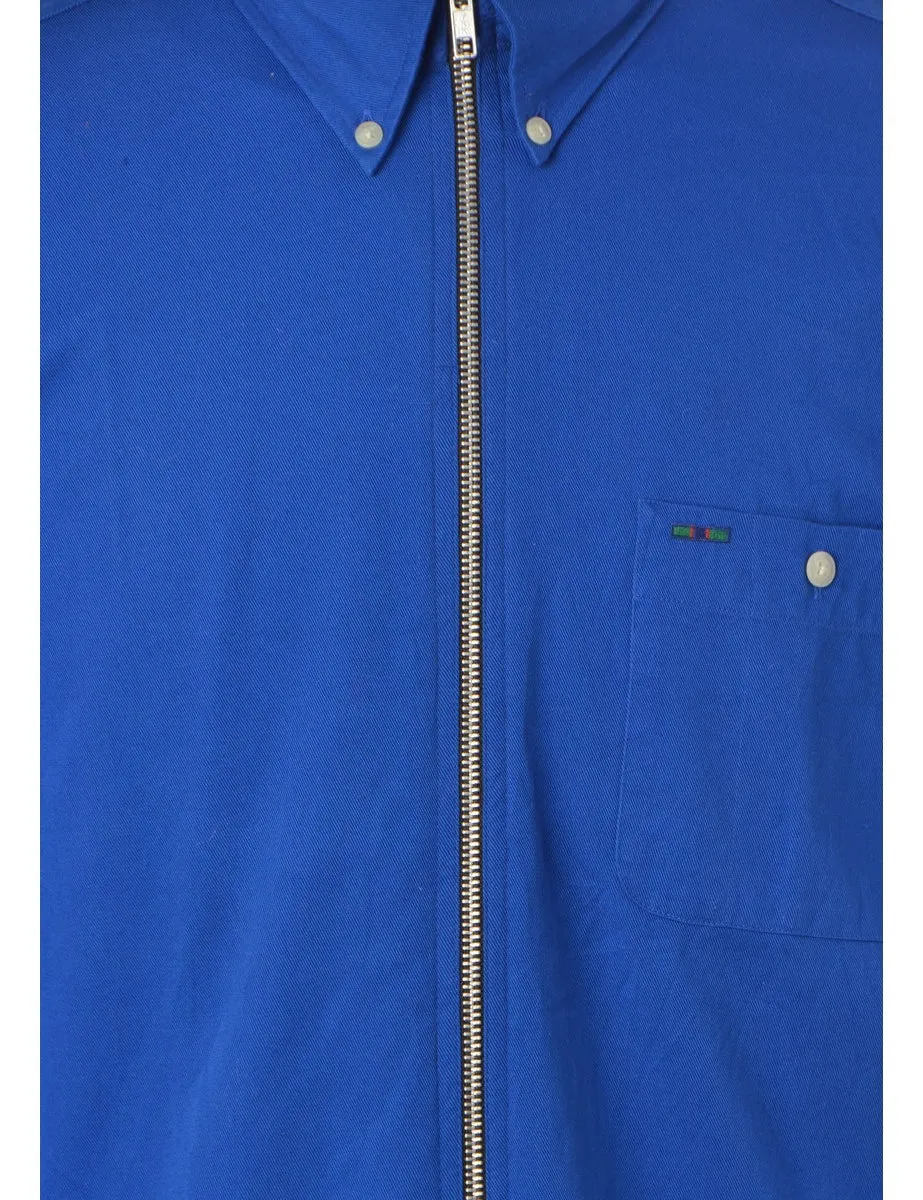 Label Blue Summer Shacket