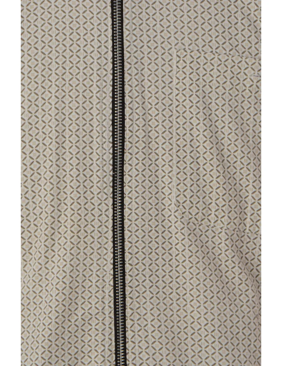 Label Clint Conversational Printed Shacket