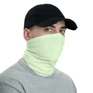 Light Green Face Mask Shield, Reusable Washable Headband Bandana-Made in USA/EU
