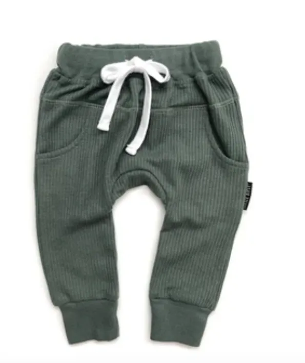 Little Bipsy - Thermal Joggers in Forest