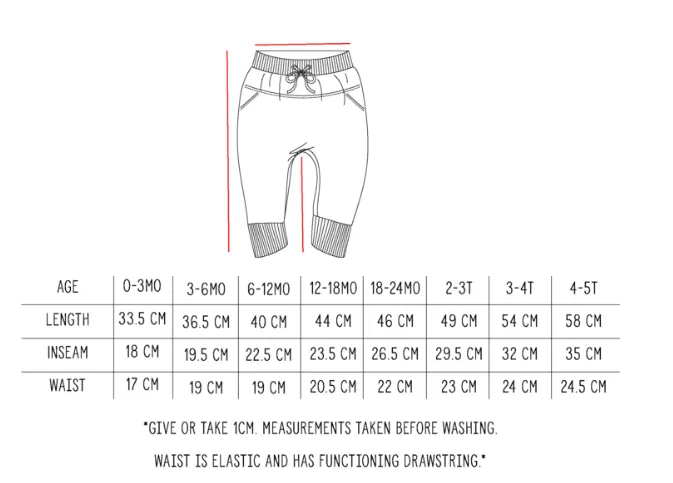 Little Bipsy - Thermal Joggers in Pine