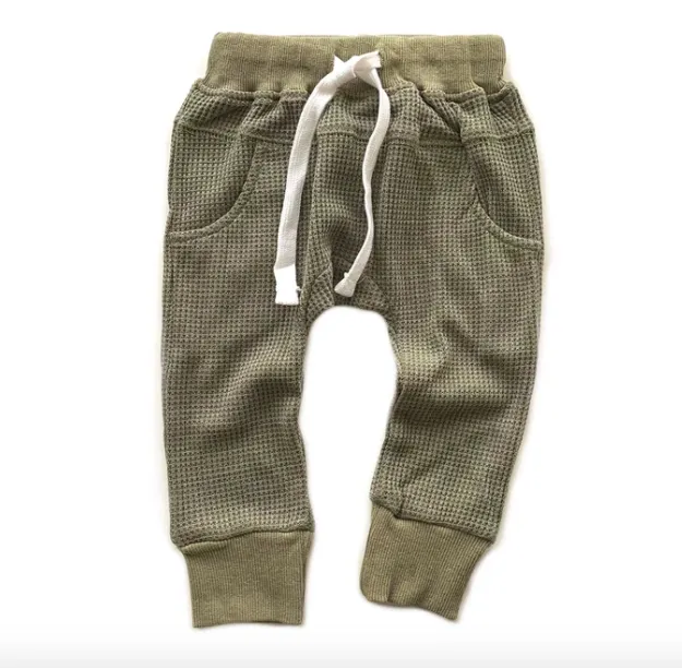 Little Bipsy - Thermal Joggers in Pine
