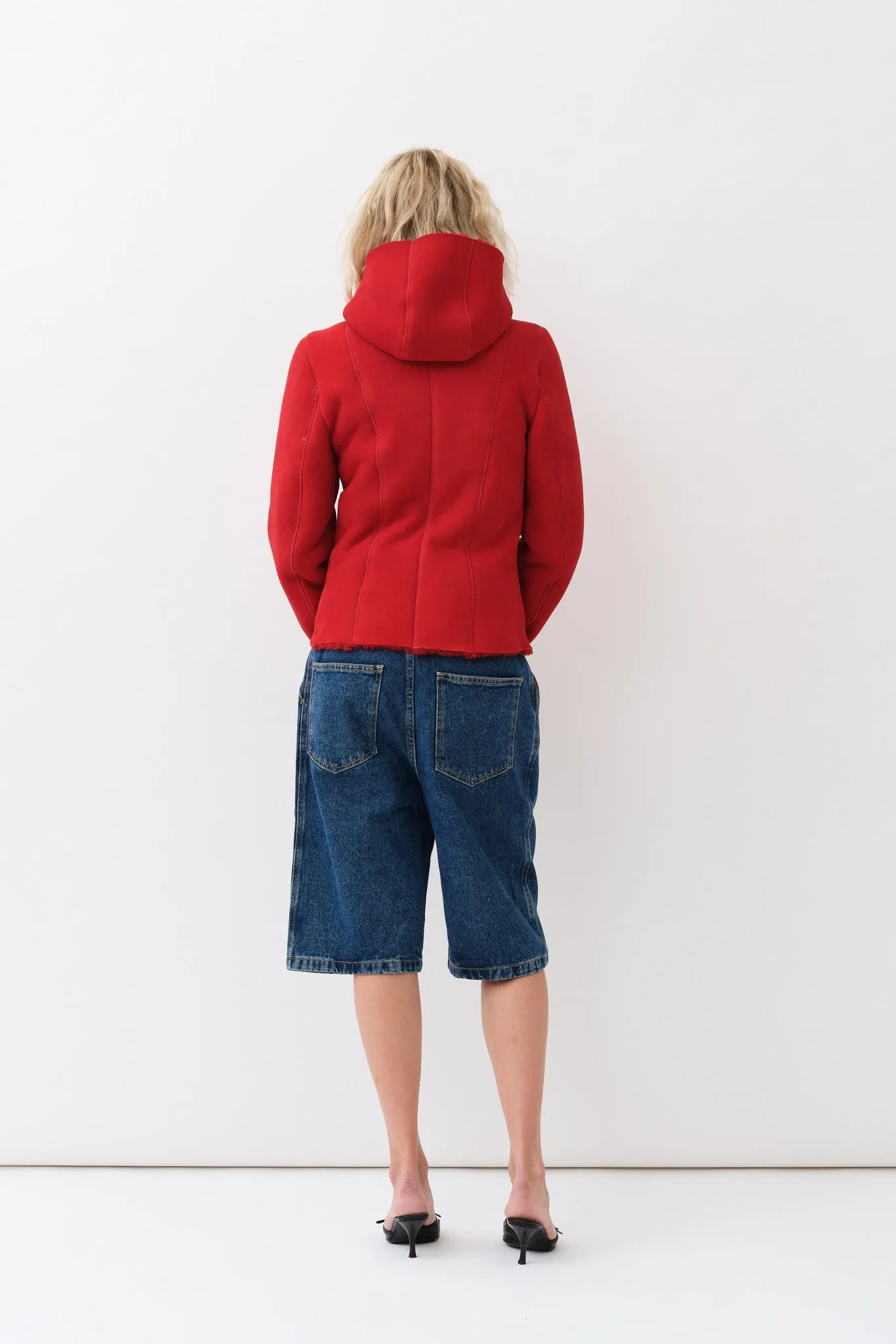 Milena Jacket — Racing Red