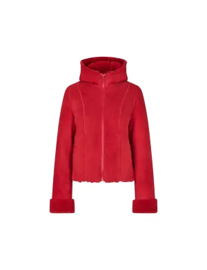 Milena Jacket — Racing Red