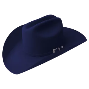Montana Silversmiths Lightning 4X Peacoat Blue Western Hat W0604A-PC413