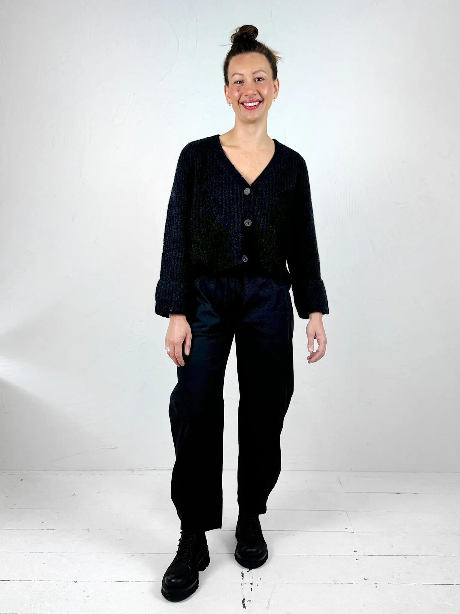Perla Short Alpaca Cardigan - 2 Colours