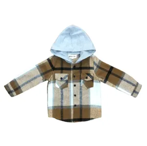 Plaid Brown Shacket