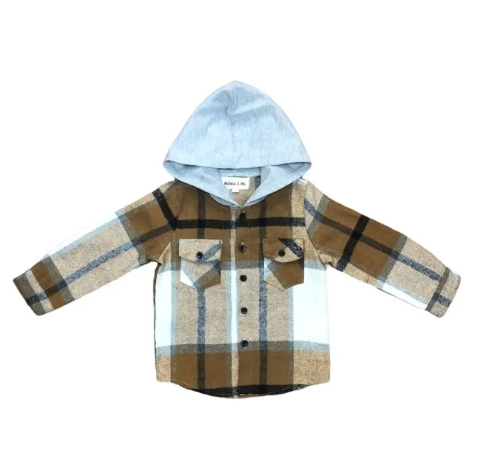 Plaid Brown Shacket