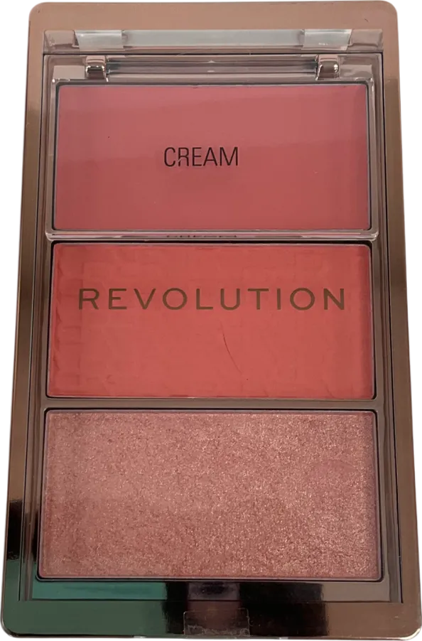 Revolution Icon Blush Palette Authentic Peach 9.8g