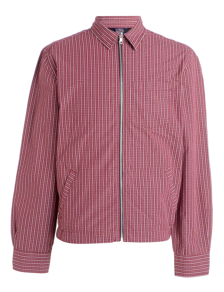 Reworked Clint Conversational Printed Shacket - L