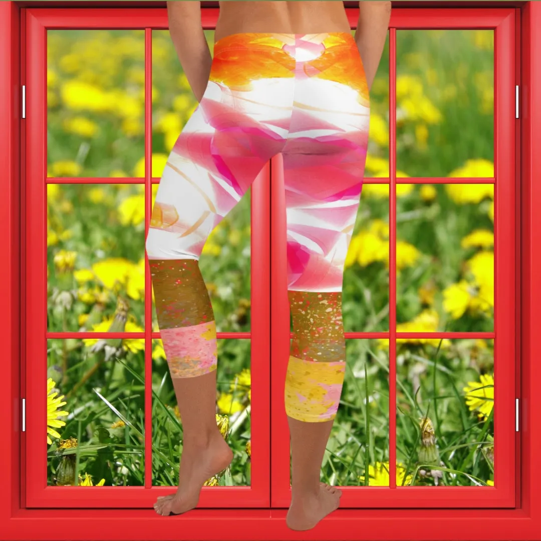 Sunflowery Day Capris