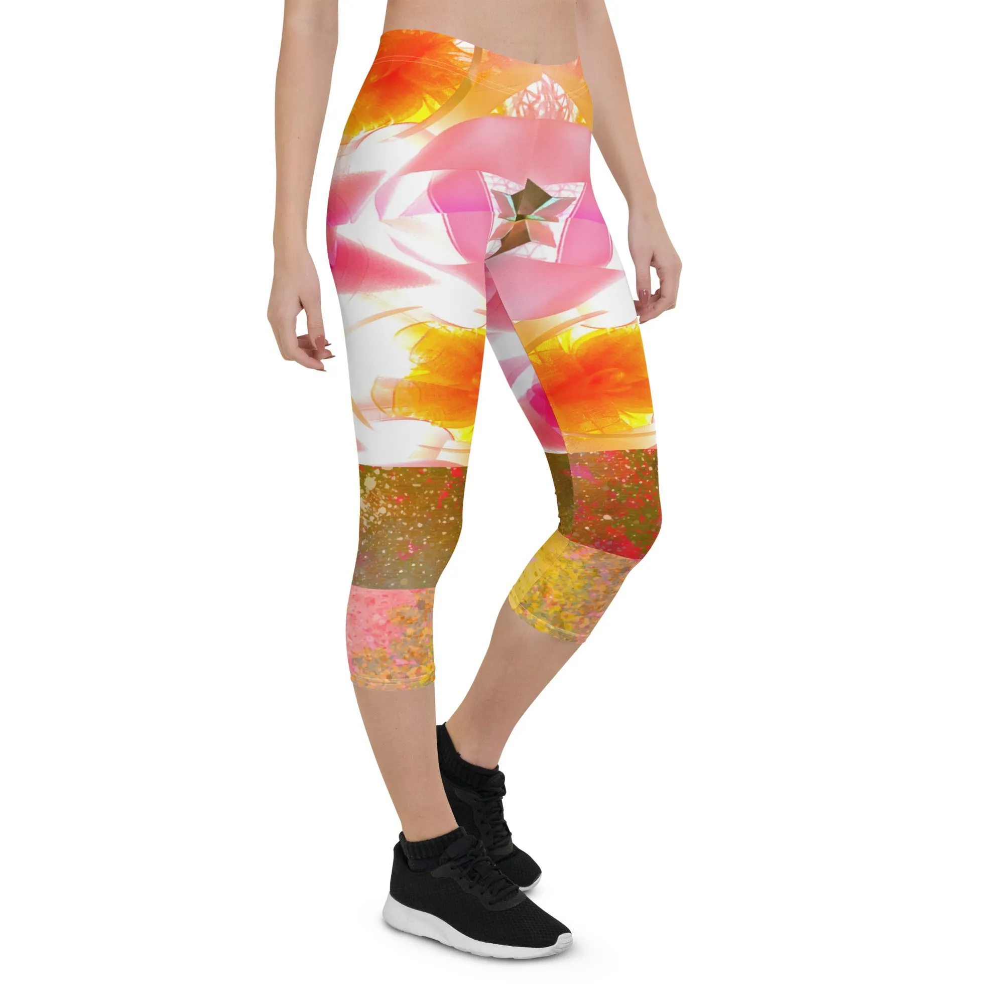 Sunflowery Day Capris