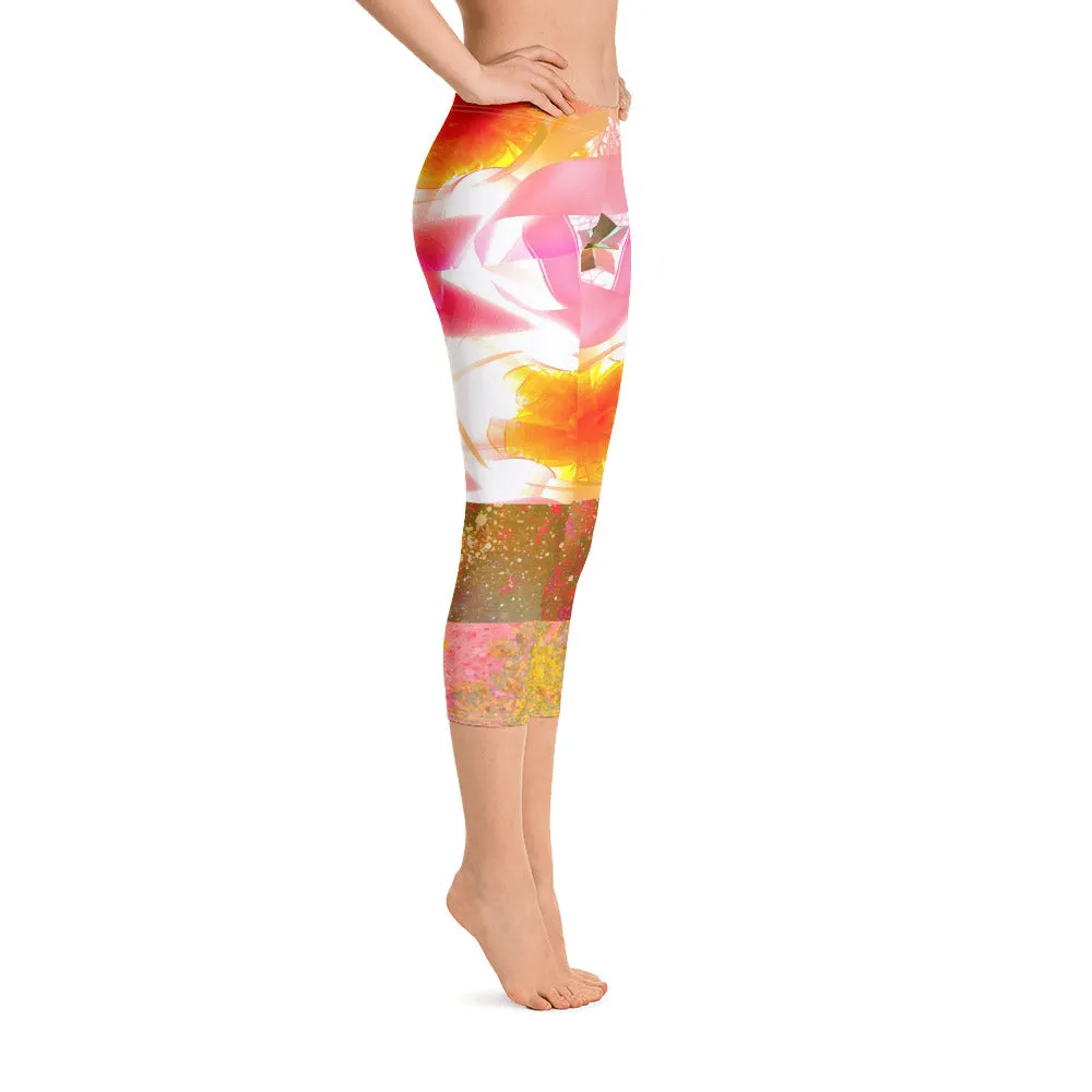 Sunflowery Day Capris